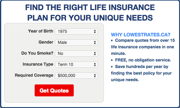 LowestRates.ca Launches Life Insurance Quote Comparison Service